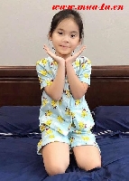 Bộ pijama size đại cho bé_pikachu